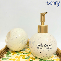 Bình tròn cát kem TT13-KEM 300ml