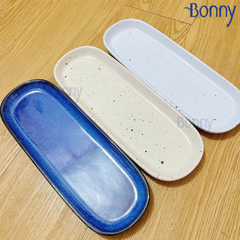 Khay sứ dài KT 29x10.5cm