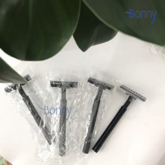 Bịch 100 dao cạo Đen tròn D2 túi nilon
