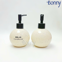 Bình tròn cát kem TT13-KEM 300ml