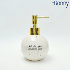 Bình tròn cát kem TT13-KEM 300ml