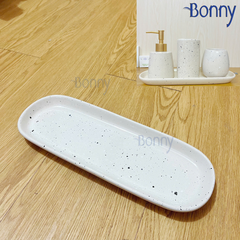 Khay sứ dài KT 29x10.5cm