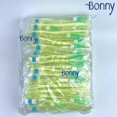 Bàn chải khách sạn dùng 1 lần túi nilon bịch 100 chiếc
