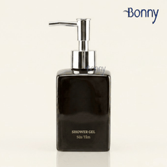 Bình dáng vuông đen 300ml