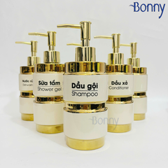 Bình trụ 3 vàng kim TT10-KEM 420ml