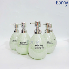 Bình ngọc tròn trắng TT08-NGOCTRANG 400ml