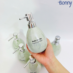 Bình ngọc tròn trắng TT08-NGOCTRANG 400ml