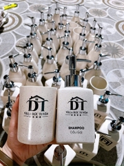 Bình dáng vuông cát trắng 300ml