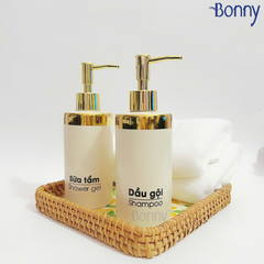 Bình trụ 1 vàng kim TT09-KEM 320ml