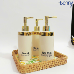 Bình trụ 1 vàng kim TT09-KEM 320ml