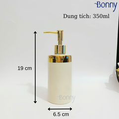 Bình trụ 1 vàng kim TT09-KEM 320ml
