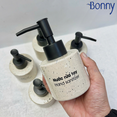 Bình trụ tròn cát kem TT12-KEM 150ml