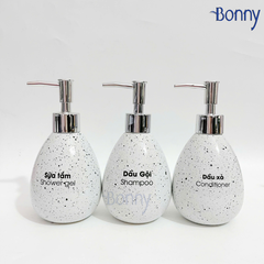 Bình ngọc tròn vân trứng TT08-TRANG 400ml