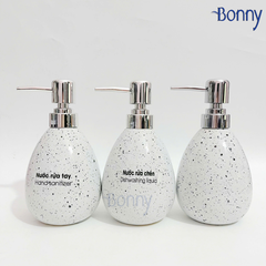 Bình ngọc tròn vân trứng TT08-TRANG 400ml