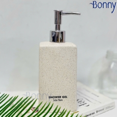 Bình dáng vuông cát trắng size đại 500ml