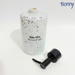 Bình trụ tròn men trứng trắng TT02-TRANG 430ml