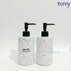 Bình trụ tròn men trứng trắng TT02-TRANG 430ml