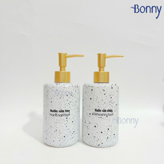 Bình trụ tròn men trứng trắng TT02-TRANG 430ml