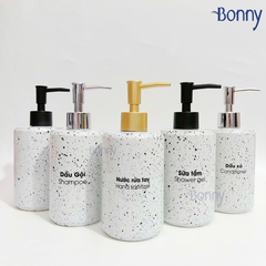Bình trụ tròn men trứng trắng TT02-TRANG 430ml