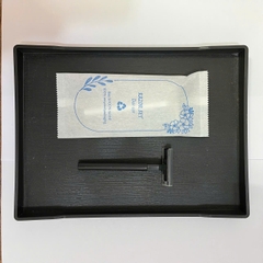 Bộ đồ dùng khách sạn Amenities túi vải không dệt ruột nhựa bịch 100c