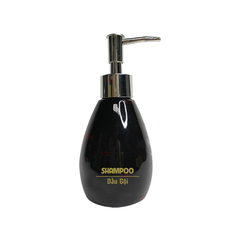 Bình dáng xoài đen 200ml