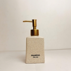 Bình dáng vuông cát trắng 300ml