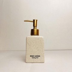 Bình dáng vuông cát trắng 300ml