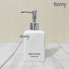 Bình dáng vuông cát trắng 300ml