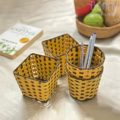 Combo5 Giỏ mây tròn