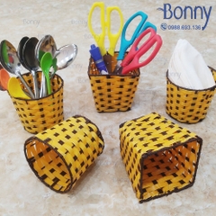 Combo5 Giỏ mây tròn