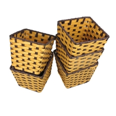 Combo 2 Giỏ mây vuông