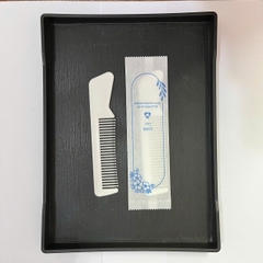 Bộ đồ dùng khách sạn Amenities túi vải không dệt ruột nhựa bịch 100c