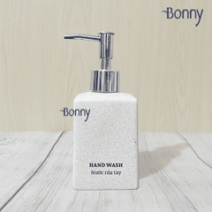 Bình dáng vuông cát trắng 300ml