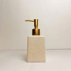 Bình dáng vuông cát trắng 300ml