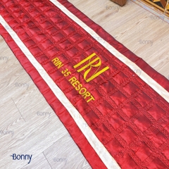 Tấm trải giường, vỏ gối trang trí giường - Xanh