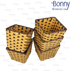 Hộp nhựa giả mây