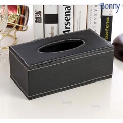 Hộp đựng khăn giấy da