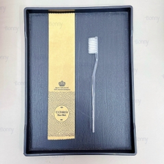 Bộ đồ dùng khách sạn Amelities túi giấy Kraft ruột nhựa bịch 100c