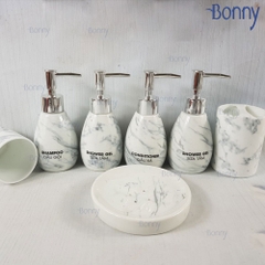 Bình dáng xoài vân đá 200ml