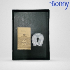 Bộ đồ dùng khách sạn Amelities túi giấy Kraft ruột nhựa bịch 100c