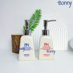 Bình dáng thang cát trắng 200ml
