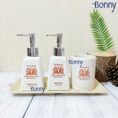 Bình dáng thang cát trắng 200ml