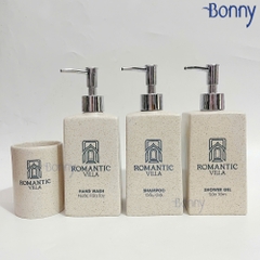 Bình dáng vuông cát trắng size đại 500ml