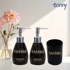 Bình dáng xoài đen 200ml