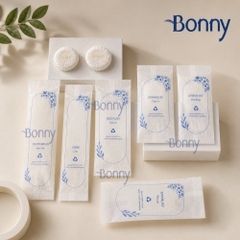 Bộ đồ dùng khách sạn Amenities túi vải không dệt ruột thân thiện bịch 100c