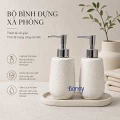 Bình dáng vuông vát cát trắng 320ml