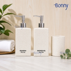 Bình dáng vuông cát trắng size đại 500ml