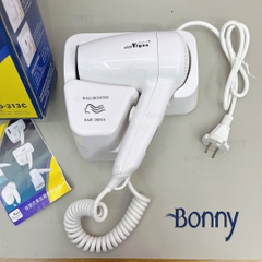 Máy sấy tóc treo tường Yigao 1000W [Tặng kèm miếng dán không cần khoan tường]