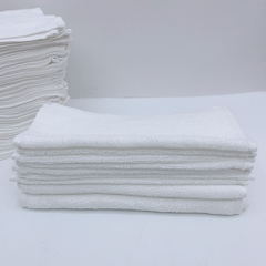 Khăn lau trắng vuông 32x32 cm