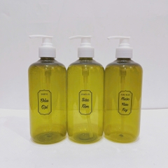 Chai chiết nhựa PP 500ml - Không có dung dịch